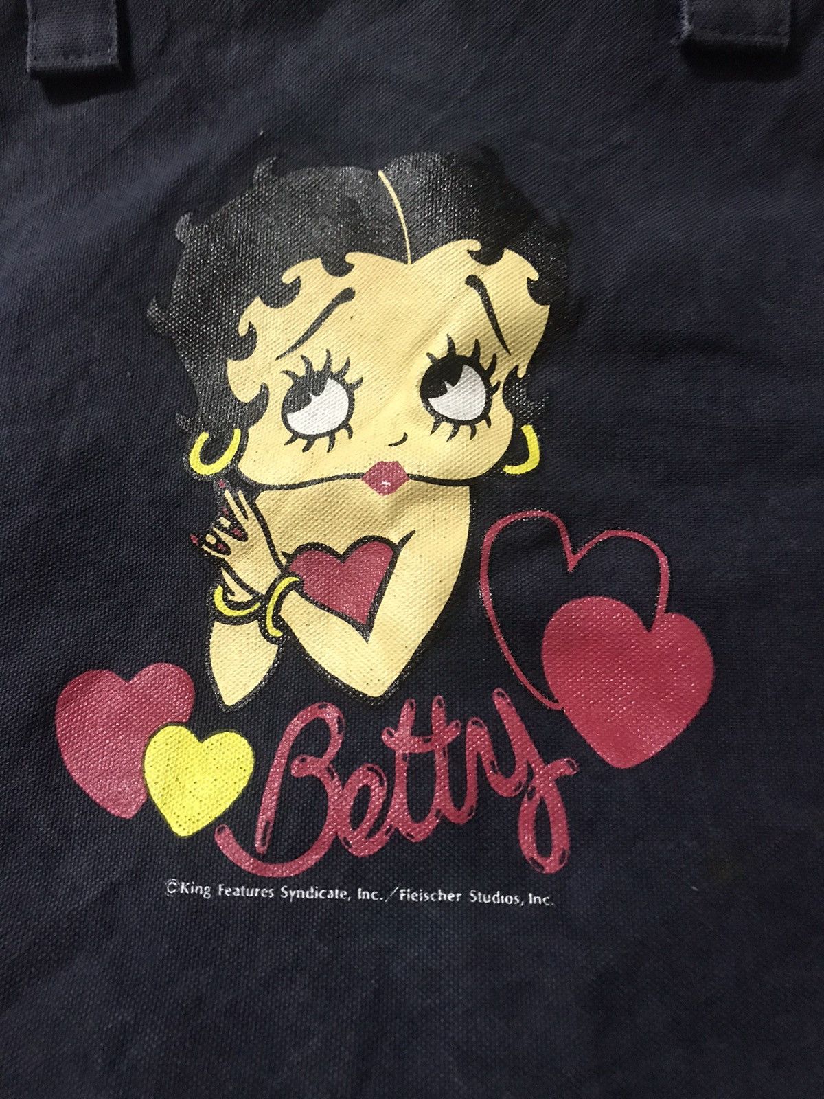 Anime × Cartoon Network × Vintage Vintage Betty Boop Tote Bag Nice Anima Size ONE SIZE - 3 Thumbnail