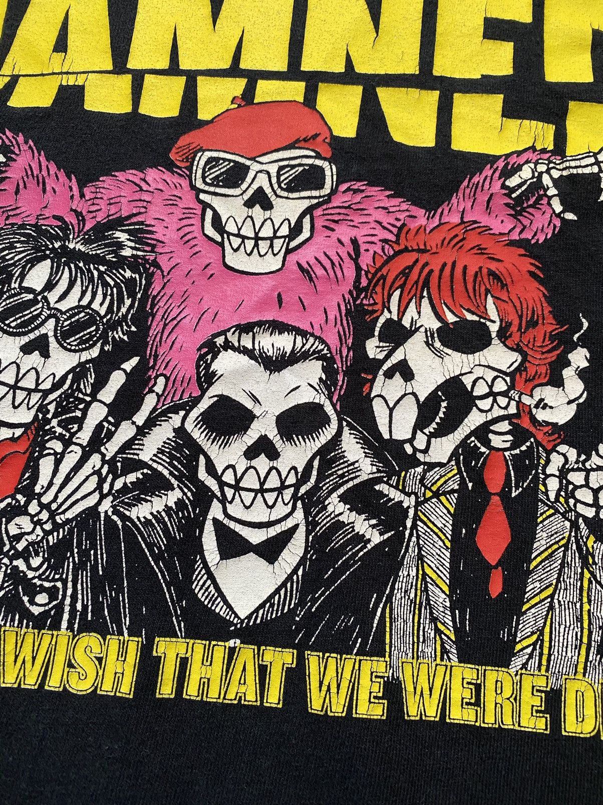 Band Tees Y2K The Damned T Shirt Tee Misfits Danzing Clash Size US S / EU 44-46 / 1 - 3 Thumbnail
