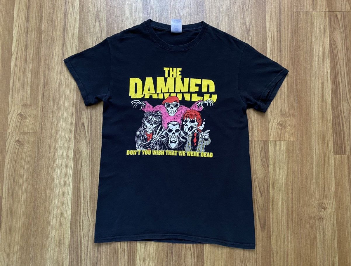 Band Tees Y2K The Damned T Shirt Tee Misfits Danzing Clash Size US S / EU 44-46 / 1 - 1 Thumbnail