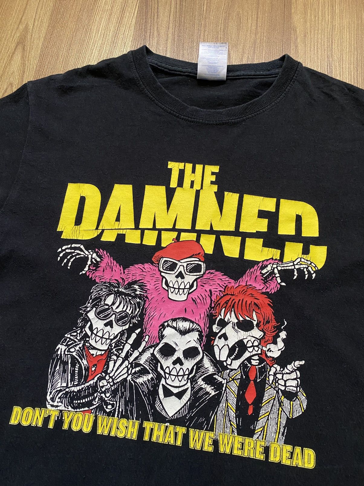 Band Tees Y2K The Damned T Shirt Tee Misfits Danzing Clash Size US S / EU 44-46 / 1 - 2 Thumbnail