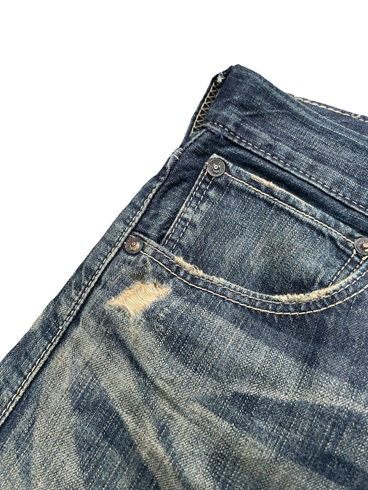 Levi's Vintage Levis 203 Aging Rework Distresed Size US 32 / EU 48 - 5 Thumbnail