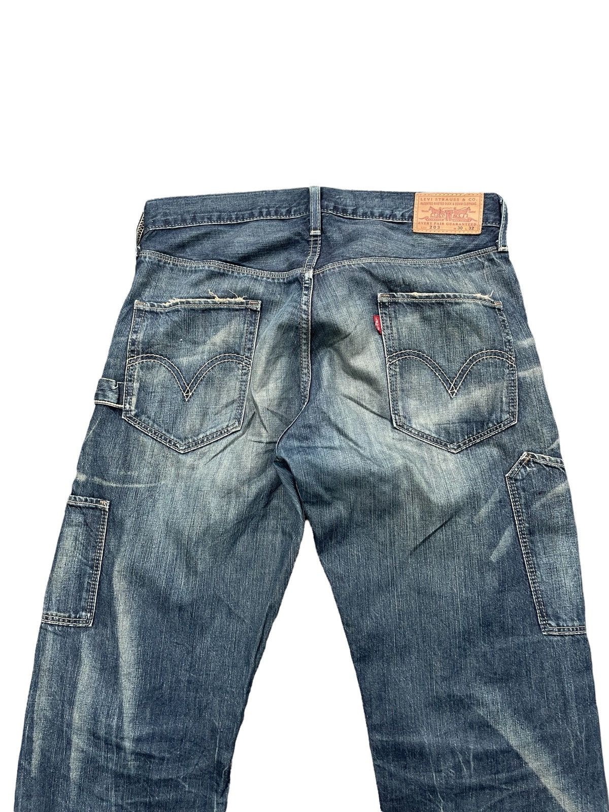 Levi's Vintage Levis 203 Aging Rework Distresed Size US 32 / EU 48 - 14 Thumbnail
