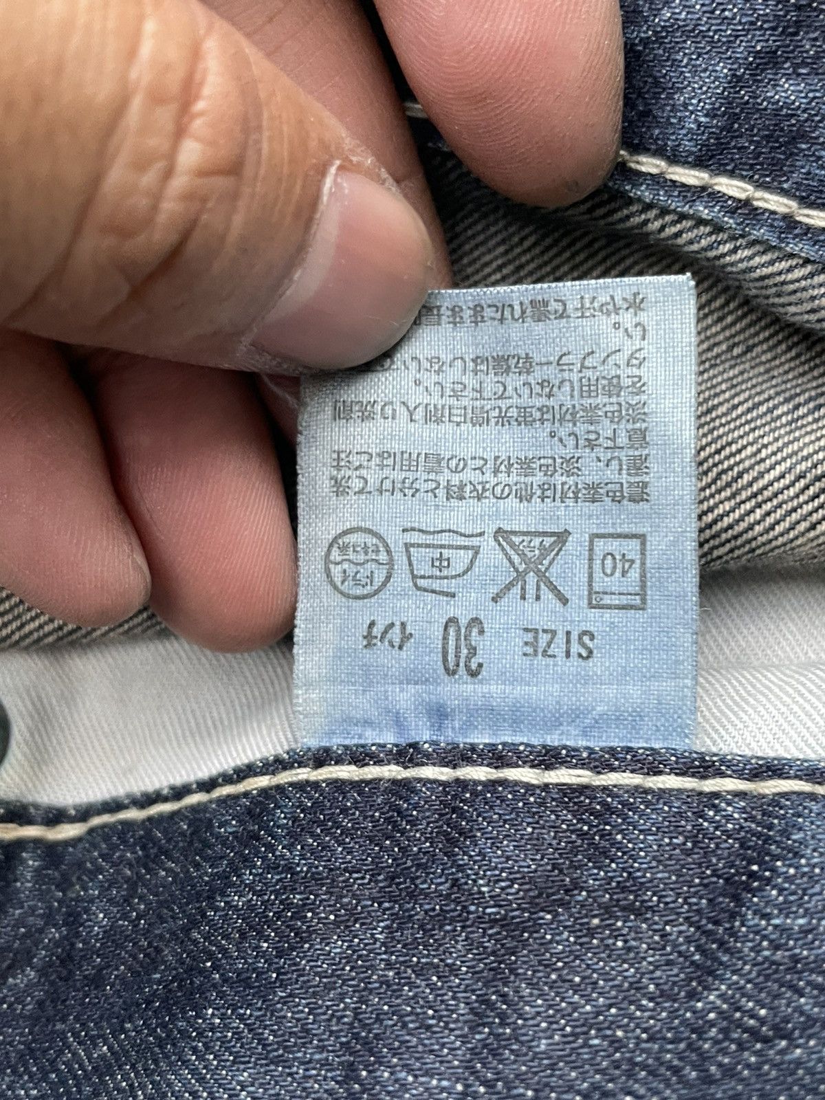 Levi's Vintage Levis 203 Aging Rework Distresed Size US 32 / EU 48 - 20 Thumbnail