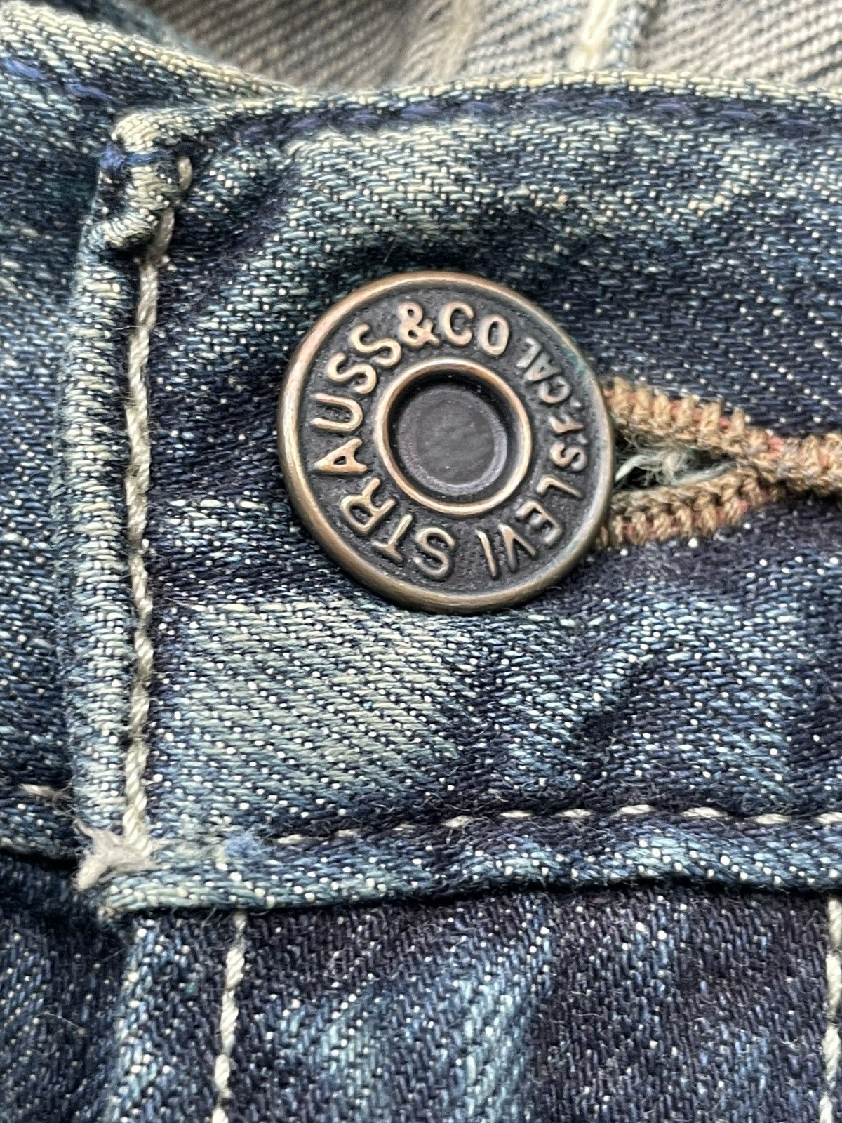 Levi's Vintage Levis 203 Aging Rework Distresed Size US 32 / EU 48 - 24 Thumbnail