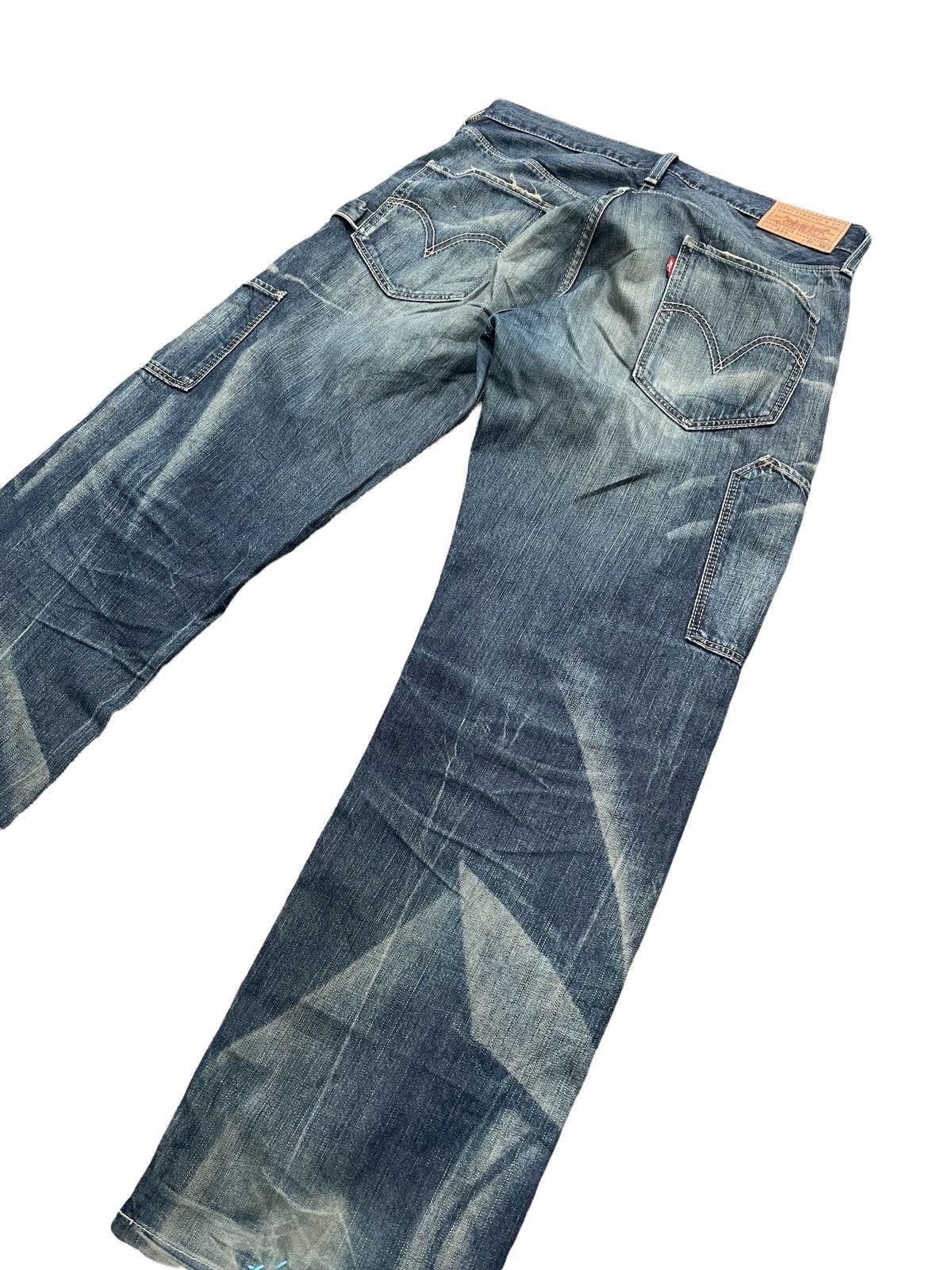 Levi's Vintage Levis 203 Aging Rework Distresed Size US 32 / EU 48 - 11 Thumbnail