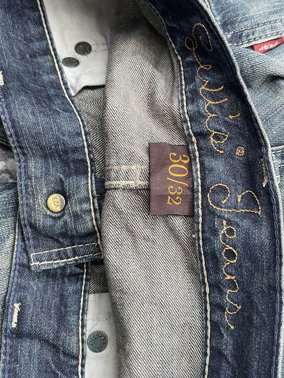 Levi's Vintage Levis 203 Aging Rework Distresed Size US 32 / EU 48 - 21 Thumbnail