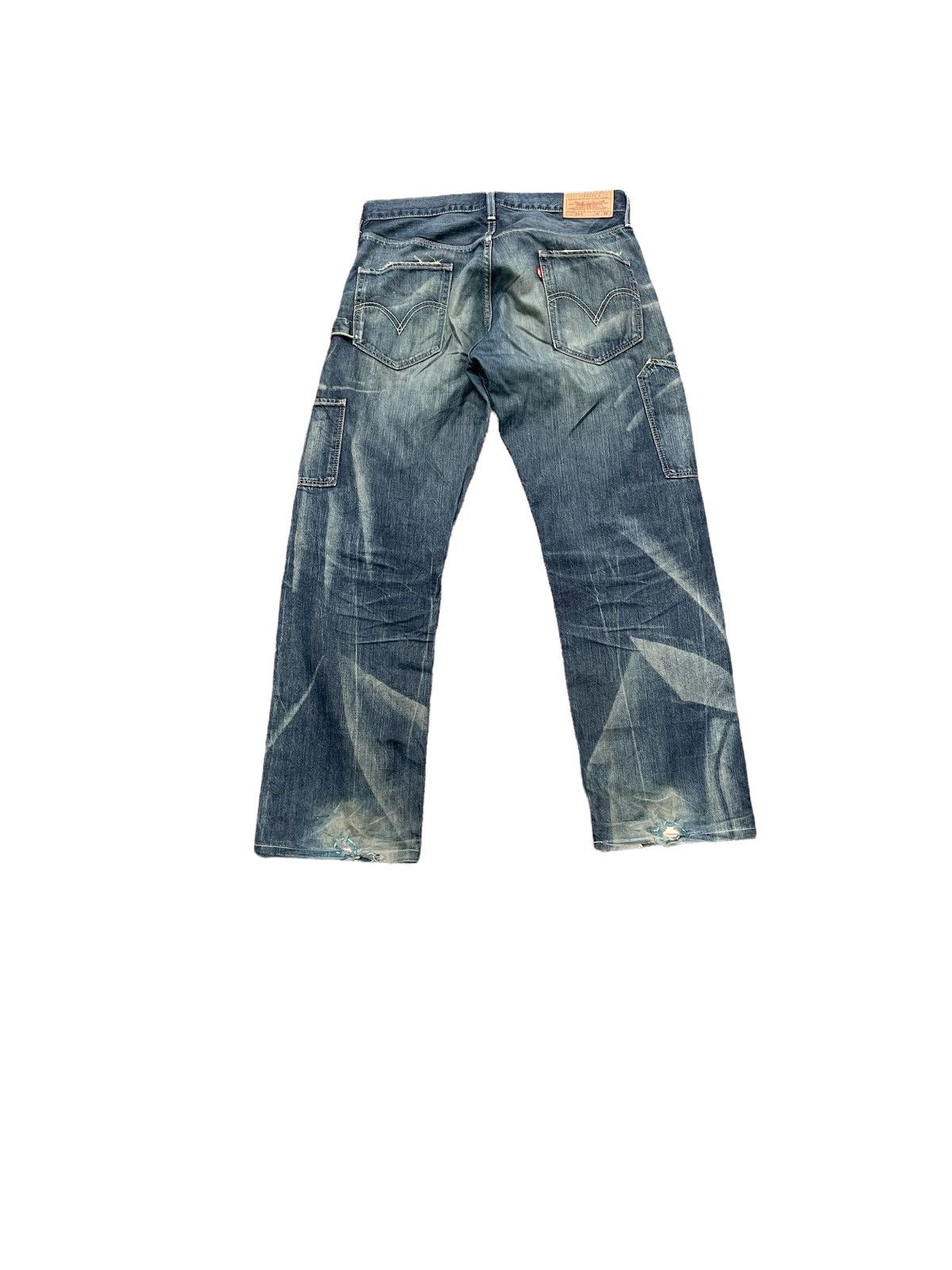 Levi's Vintage Levis 203 Aging Rework Distresed Size US 32 / EU 48 - 10 Thumbnail