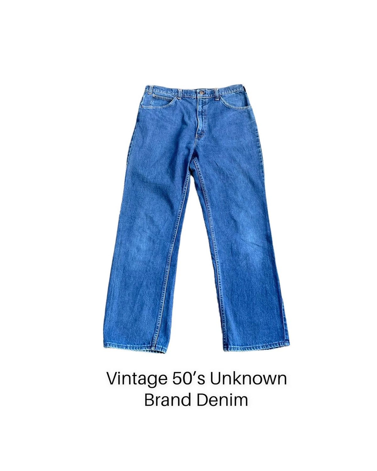 Other Vintage 50’s Unknown Brand Denim Size US 32 / EU 48 - 1 Thumbnail