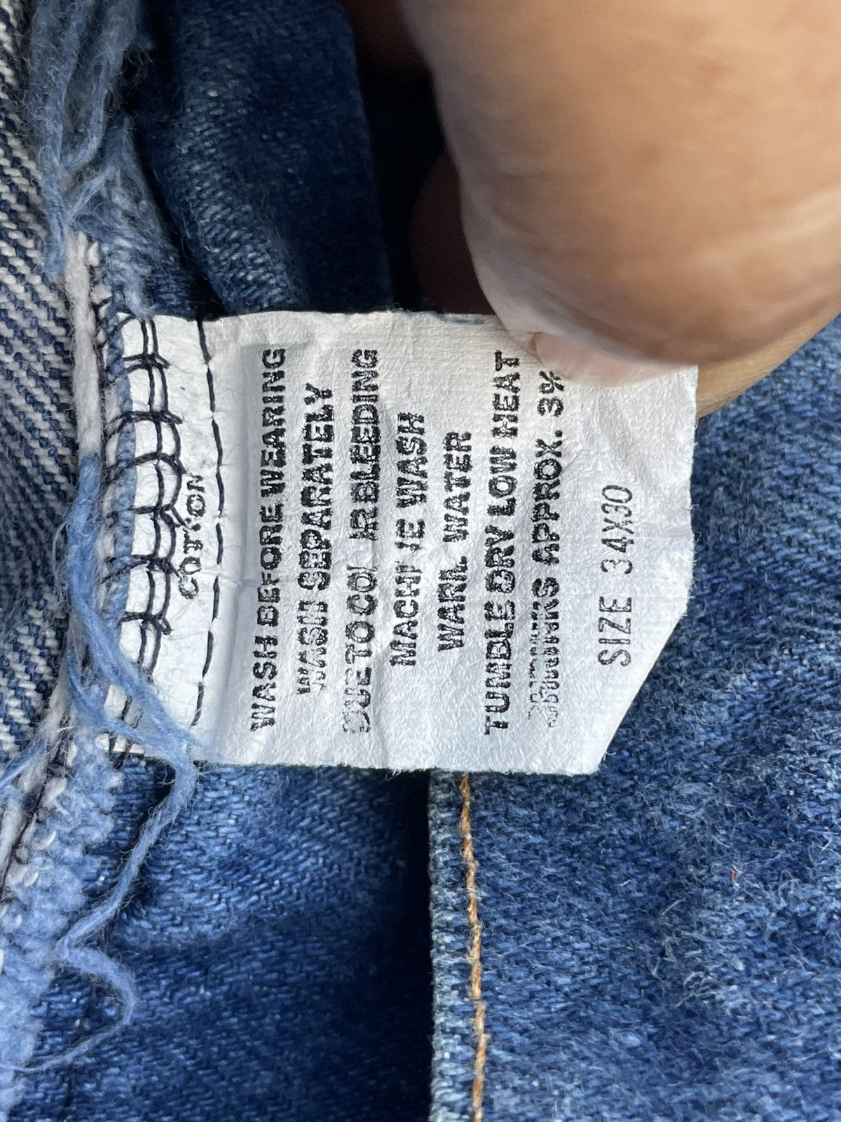 Other Vintage 50’s Unknown Brand Denim Size US 32 / EU 48 - 10 Thumbnail