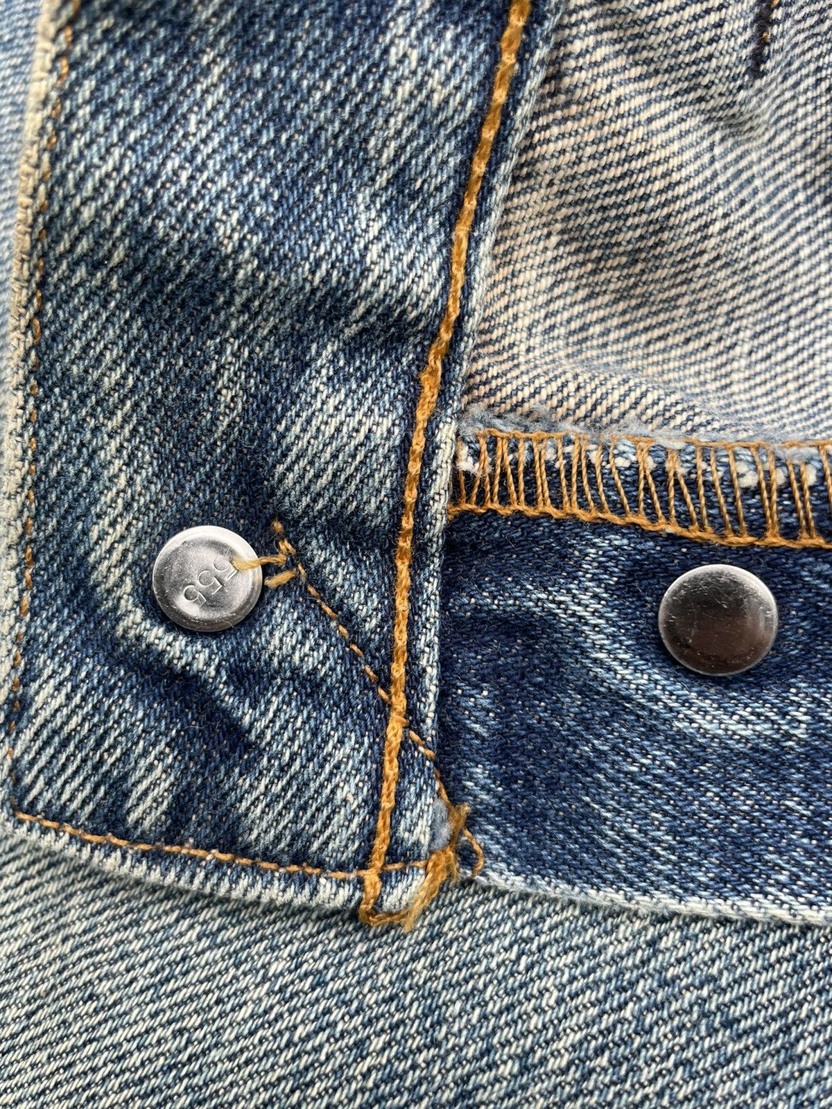 Levi's Vintage Levis 1999 XX 501XX E 1947 Selvedge Aging Distressed Size US 32 / EU 48 - 20 Thumbnail