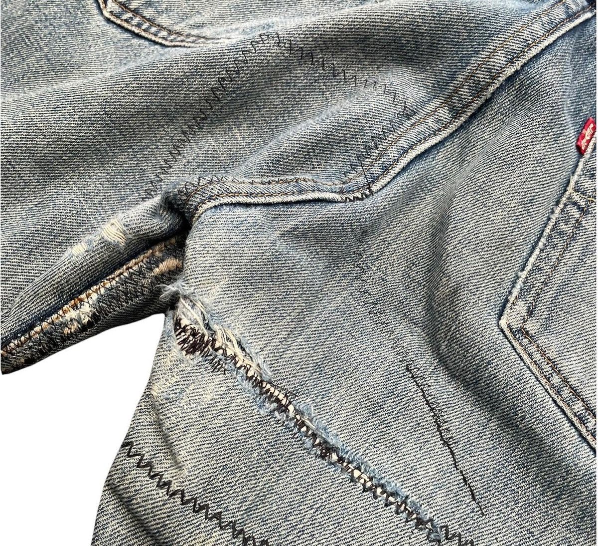 Levi's Vintage Levis 1999 XX 501XX E 1947 Selvedge Aging Distressed Size US 32 / EU 48 - 6 Thumbnail