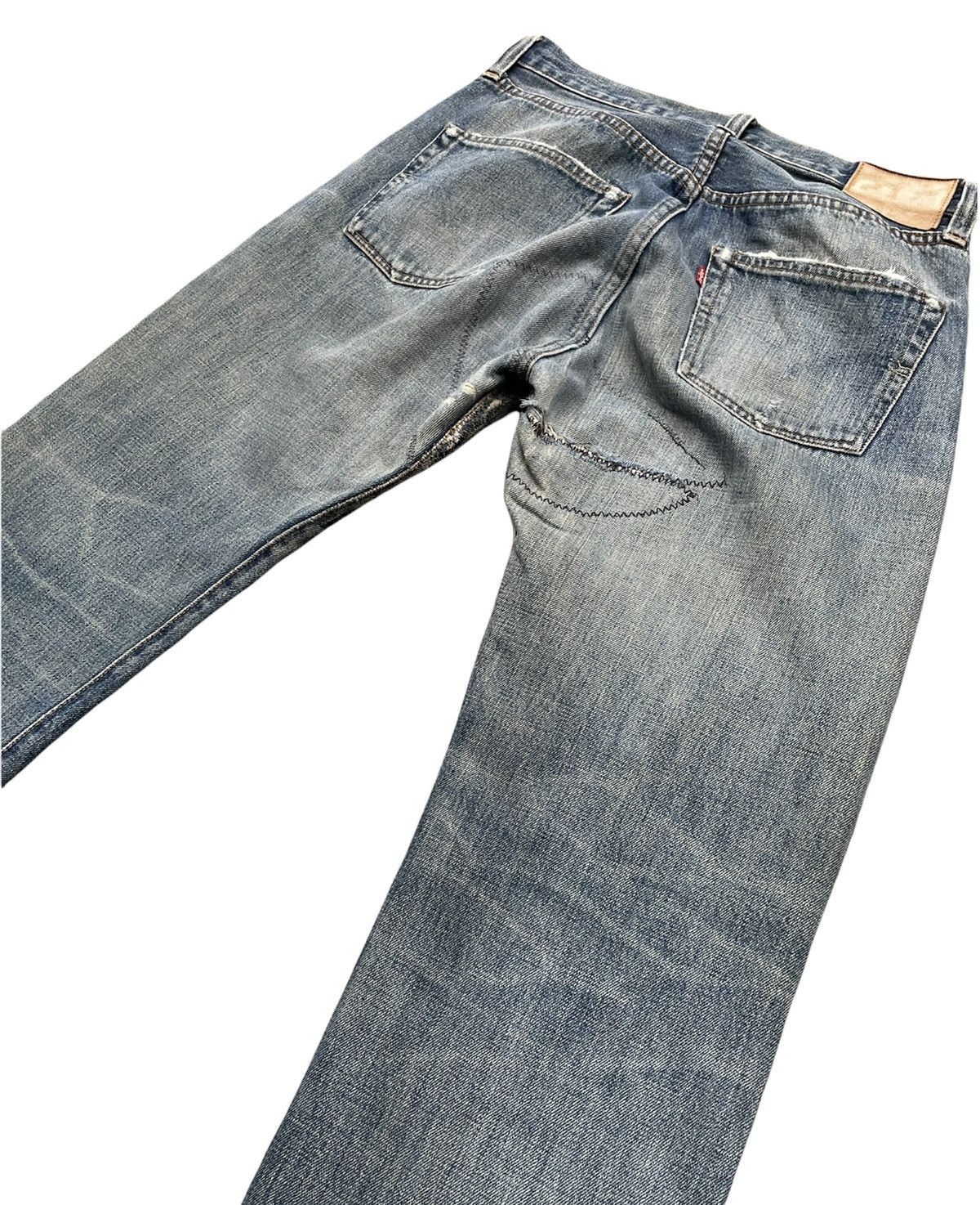 Levi's Vintage Levis 1999 XX 501XX E 1947 Selvedge Aging Distressed Size US 32 / EU 48 - 14 Thumbnail