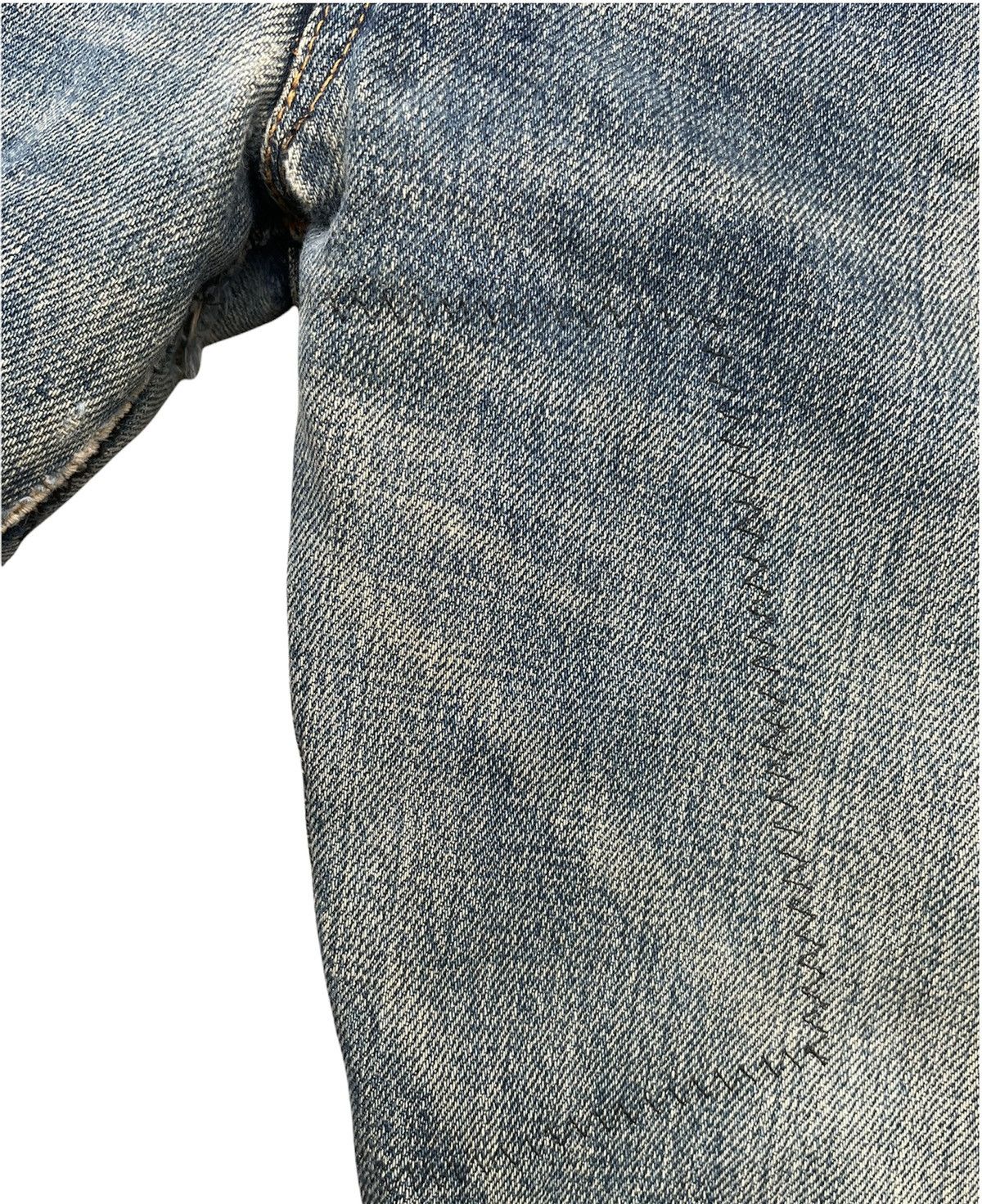 Levi's Vintage Levis 1999 XX 501XX E 1947 Selvedge Aging Distressed Size US 32 / EU 48 - 12 Thumbnail