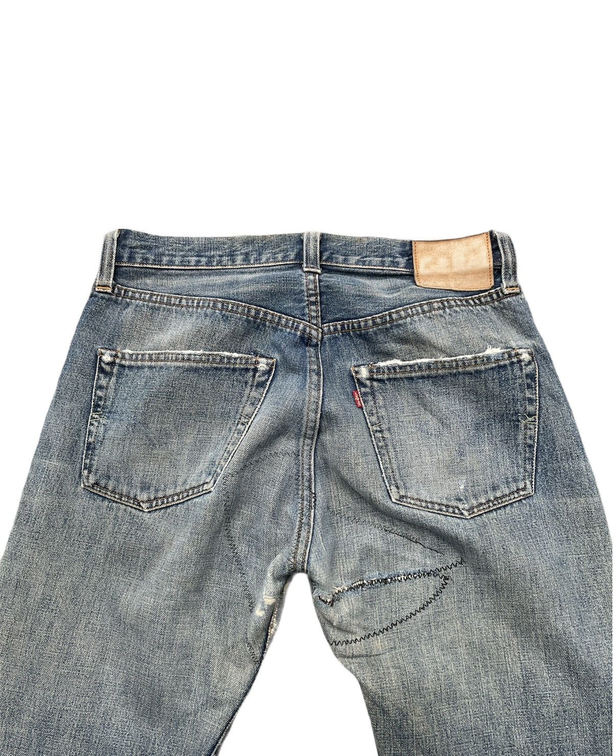 Levi's Vintage Levis 1999 XX 501XX E 1947 Selvedge Aging Distressed Size US 32 / EU 48 - 15 Thumbnail