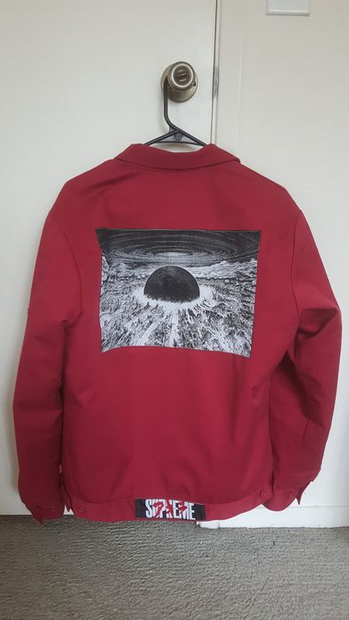 Supreme akira jacket sales red