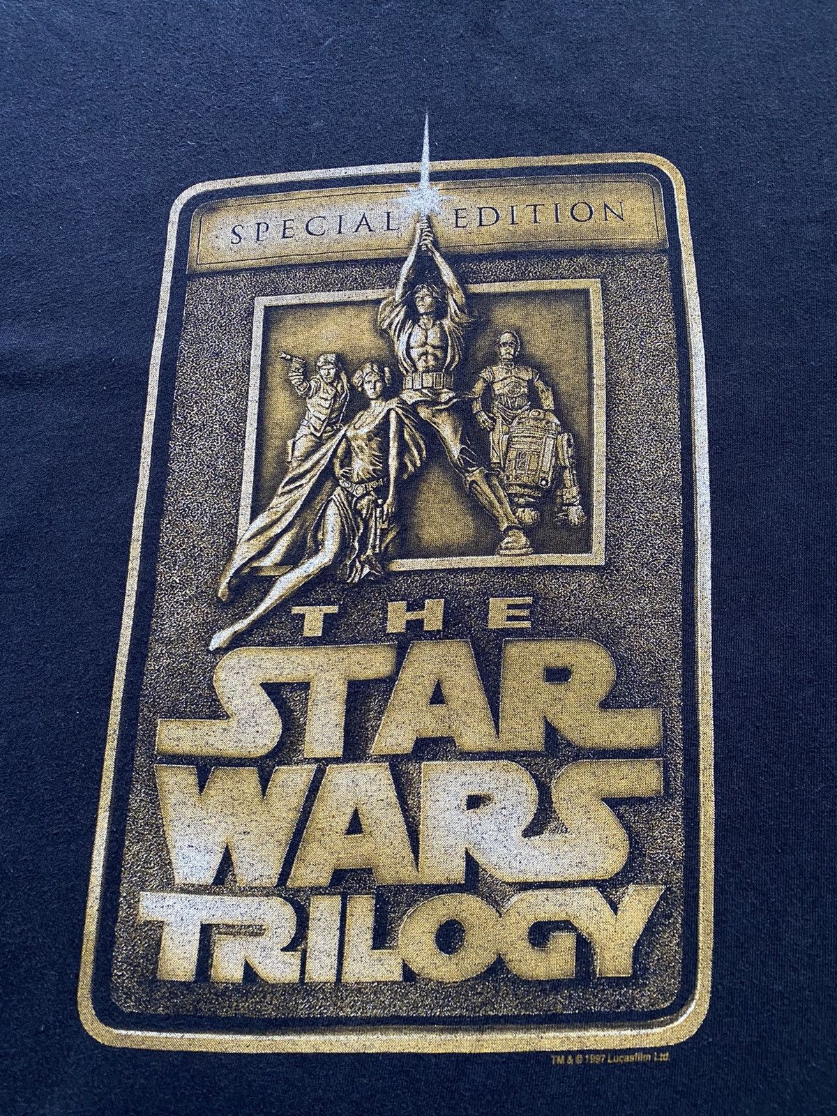 Star Wars Vintage Y2K Star Wars Trilogy 1997 Special Edition Star Trek Size US XL / EU 56 / 4 - 2 Thumbnail