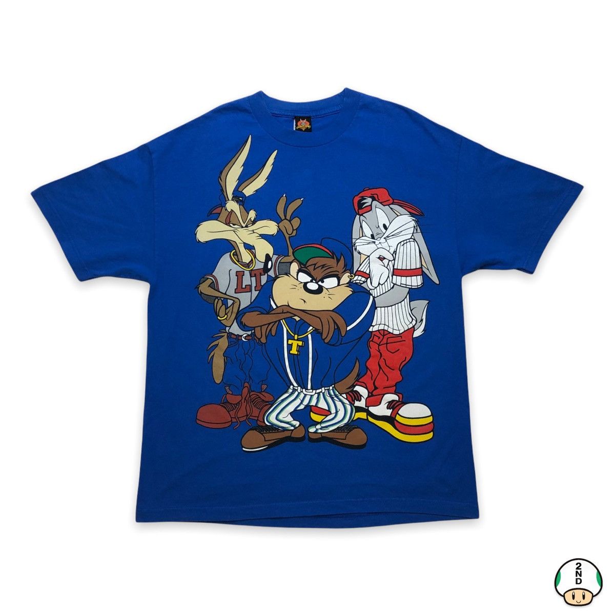 Vintage 90s Looney Tunes Baseball Squad Tee
