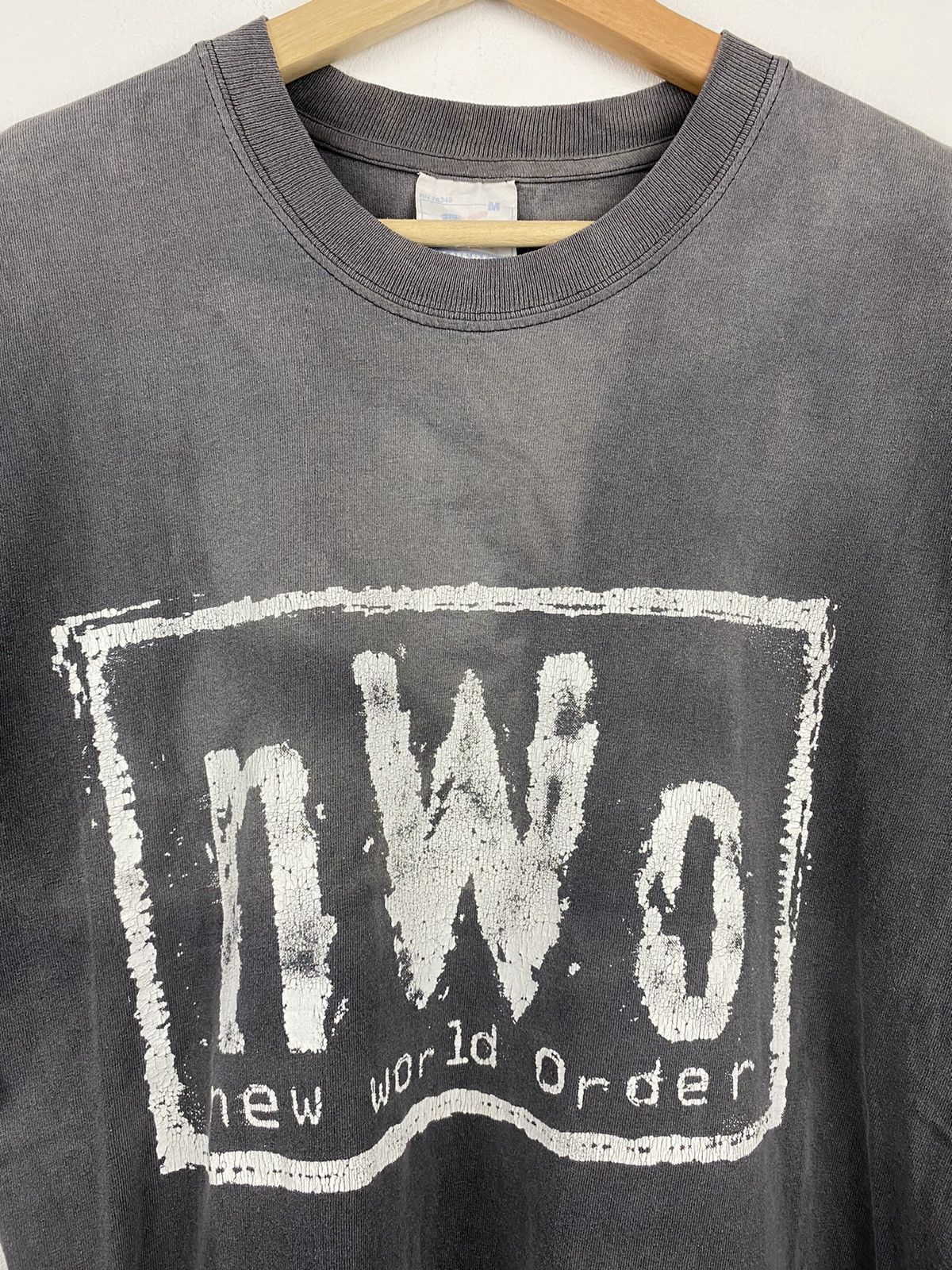 Vintage Vintage New World Order T-shirt Size US M / EU 48-50 / 2 - 2 Thumbnail