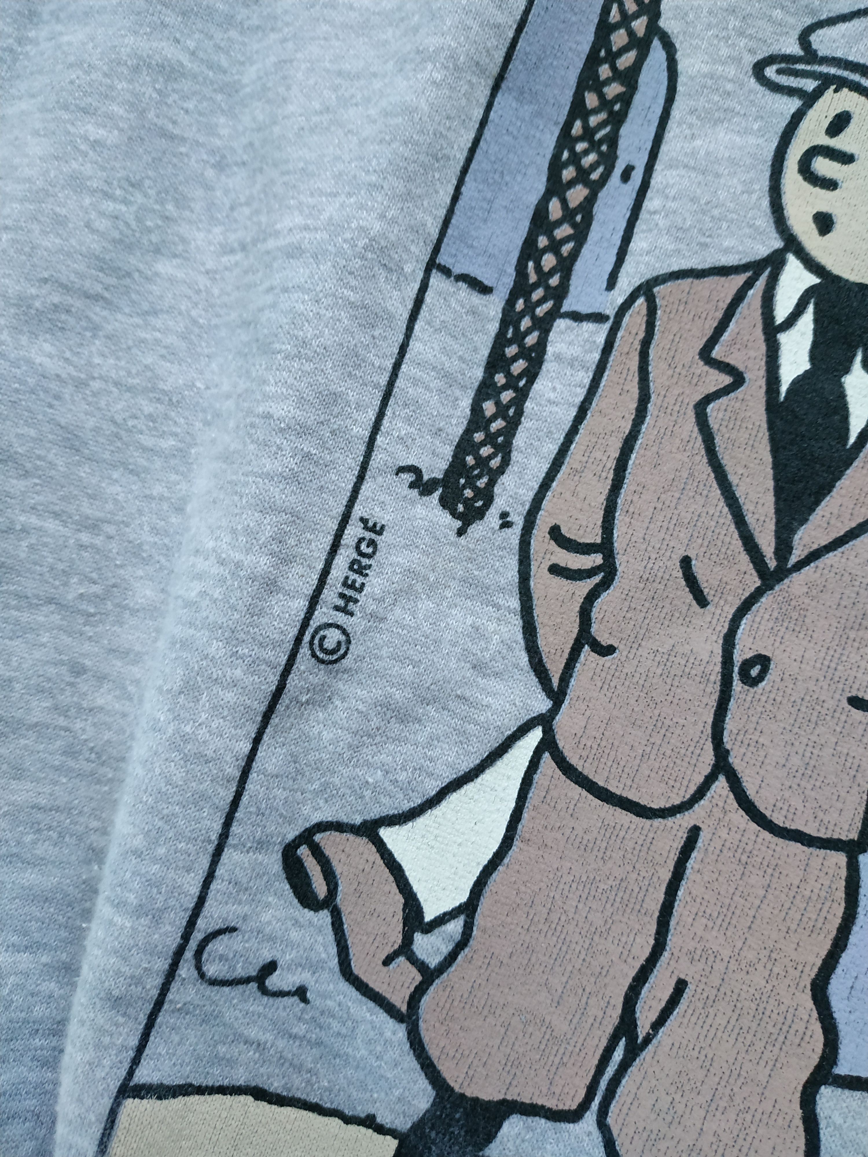 Cartoon Network Vintage The Les Adventures De Tintin Herge Flintstones Size US M / EU 48-50 / 2 - 4 Thumbnail