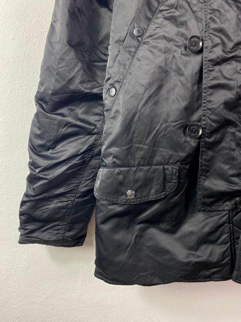 Le Grande Bleu (L.G.B.) Marbles N3B Snorkel Hood Fur Parka Jacket Talon Zipper Size US L / EU 52-54 / 3 - 5 Thumbnail