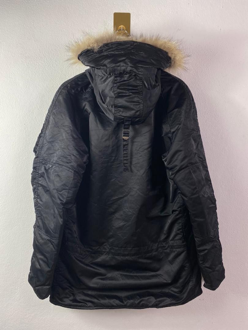 Le Grande Bleu (L.G.B.) Marbles N3B Snorkel Hood Fur Parka Jacket Talon Zipper Size US L / EU 52-54 / 3 - 13 Thumbnail
