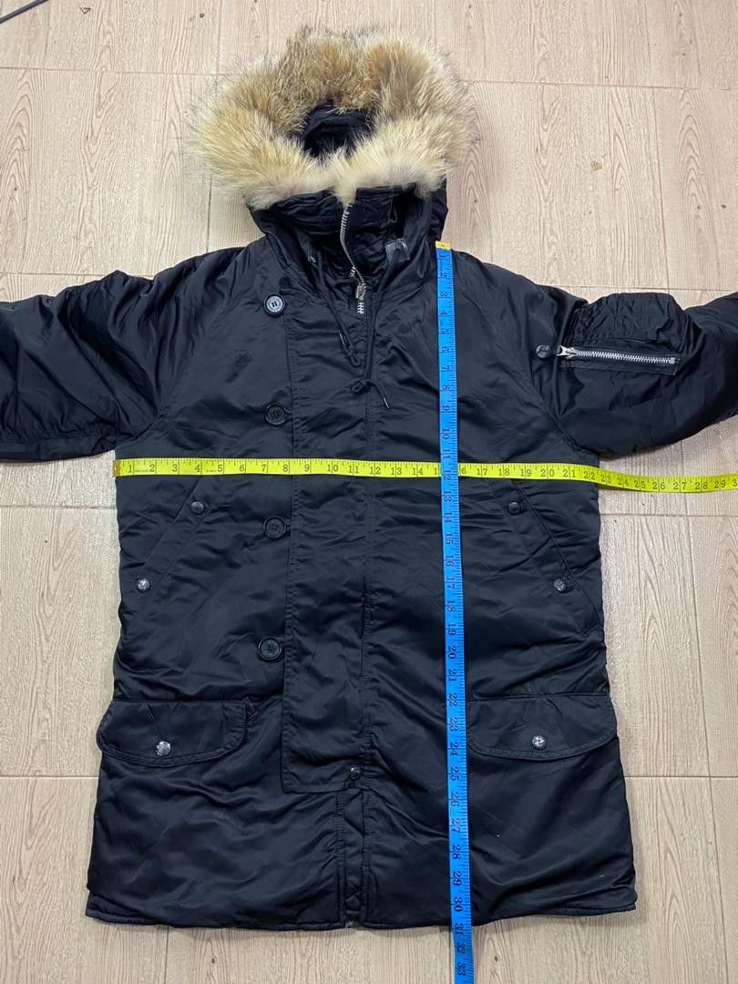 Le Grande Bleu (L.G.B.) Marbles N3B Snorkel Hood Fur Parka Jacket Talon Zipper Size US L / EU 52-54 / 3 - 20 Thumbnail