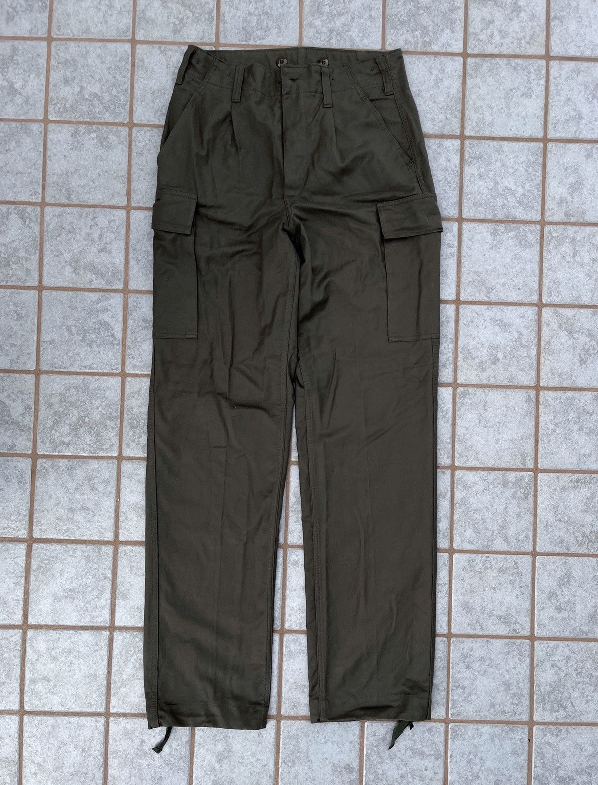 Vintage Rare Vintage 1995 MILITARY Cargo Pants Size US 32 / EU 48 - 3 Thumbnail