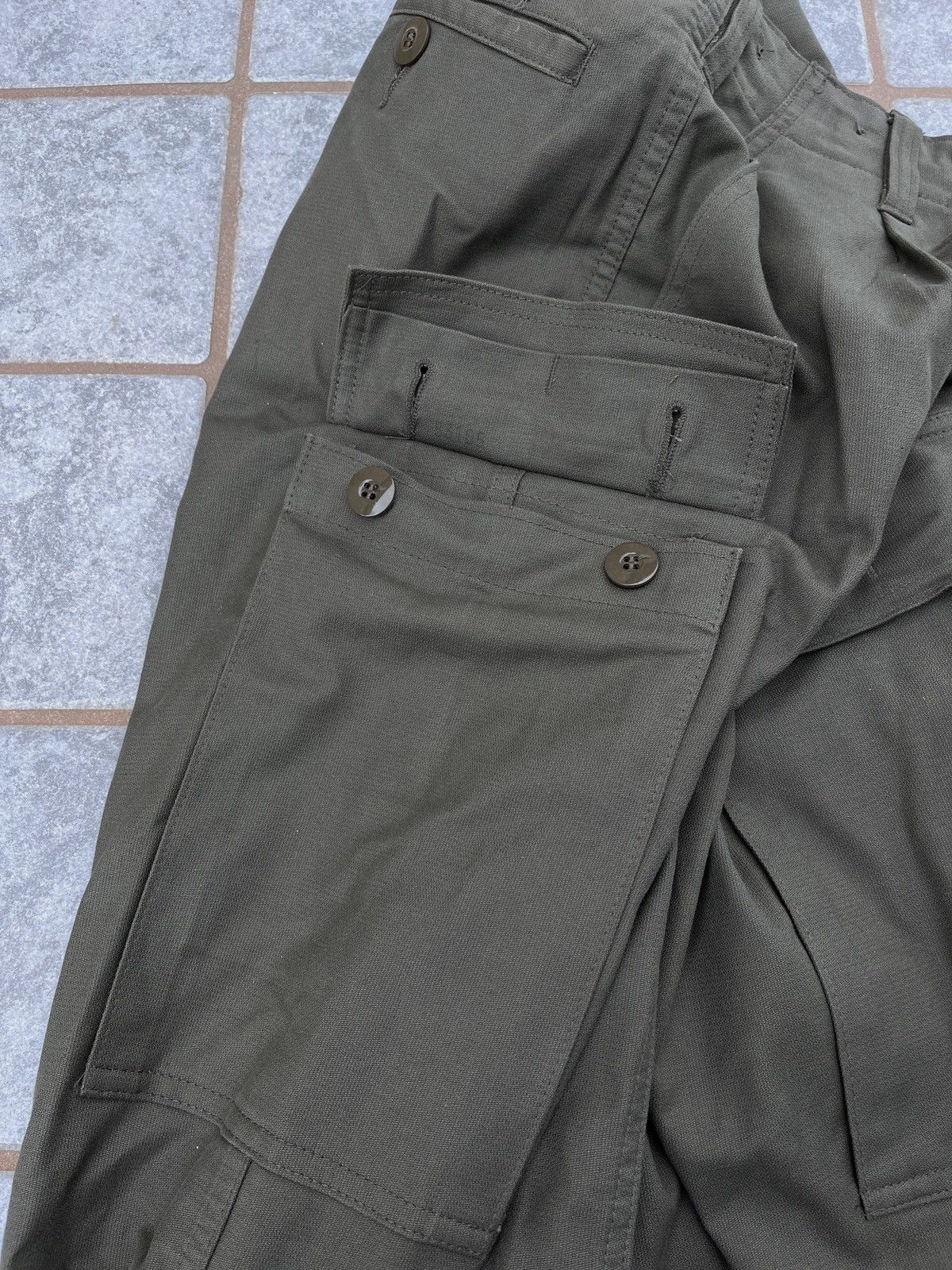 Vintage Rare Vintage 1995 MILITARY Cargo Pants Size US 32 / EU 48 - 13 Thumbnail