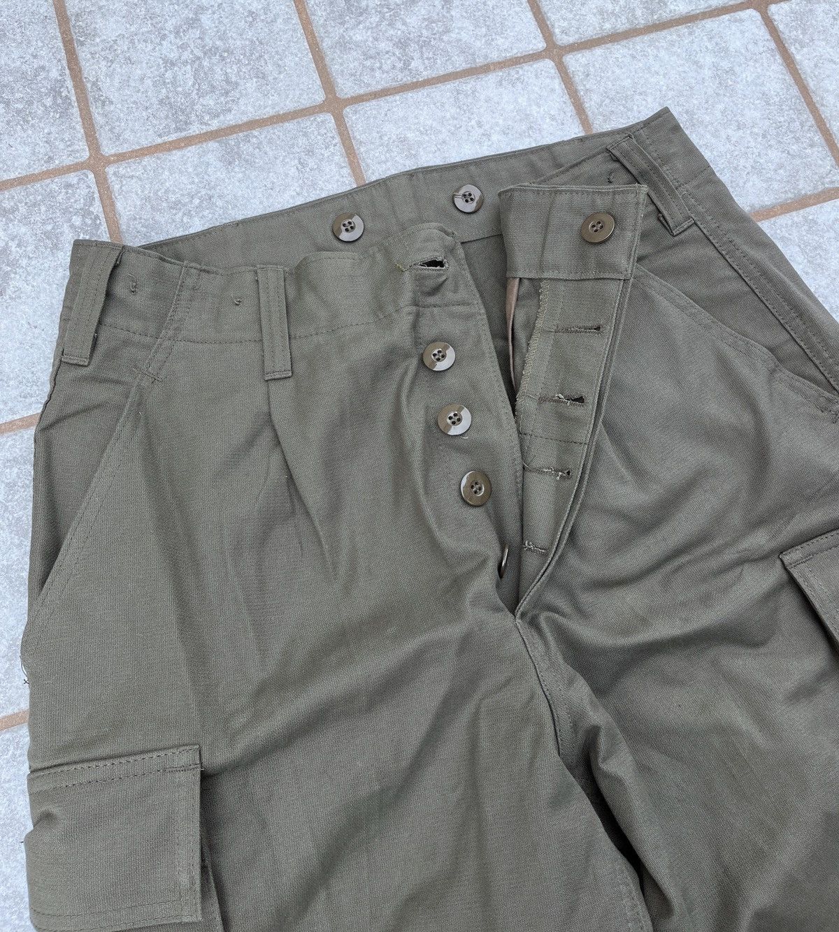Vintage Rare Vintage 1995 MILITARY Cargo Pants Size US 32 / EU 48 - 15 Thumbnail