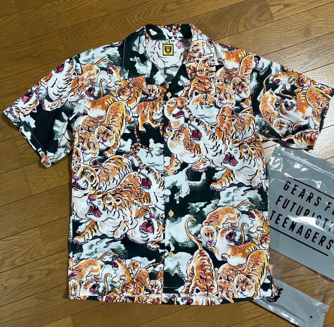 Human Made Human Made Aloha Shirt Tiger Print | Grailed