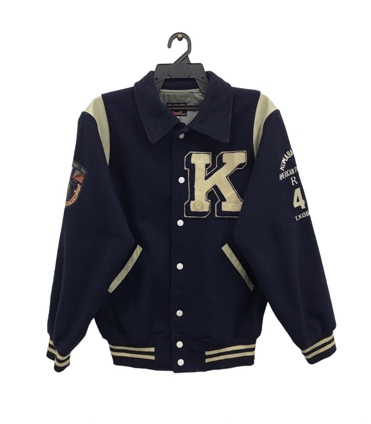 Vintage KOMABA GAKUEN AMERICAN FOOTBALL TEAM FIGHTING GORILLA JACKET Size US M / EU 48-50 / 2 - 1 Thumbnail