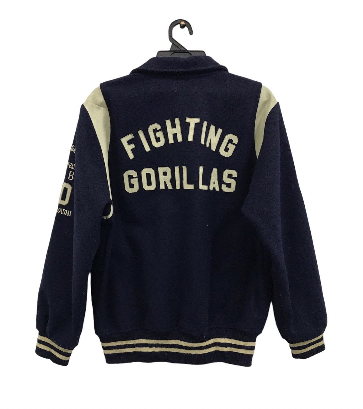 Vintage KOMABA GAKUEN AMERICAN FOOTBALL TEAM FIGHTING GORILLA JACKET Size US M / EU 48-50 / 2 - 2 Thumbnail