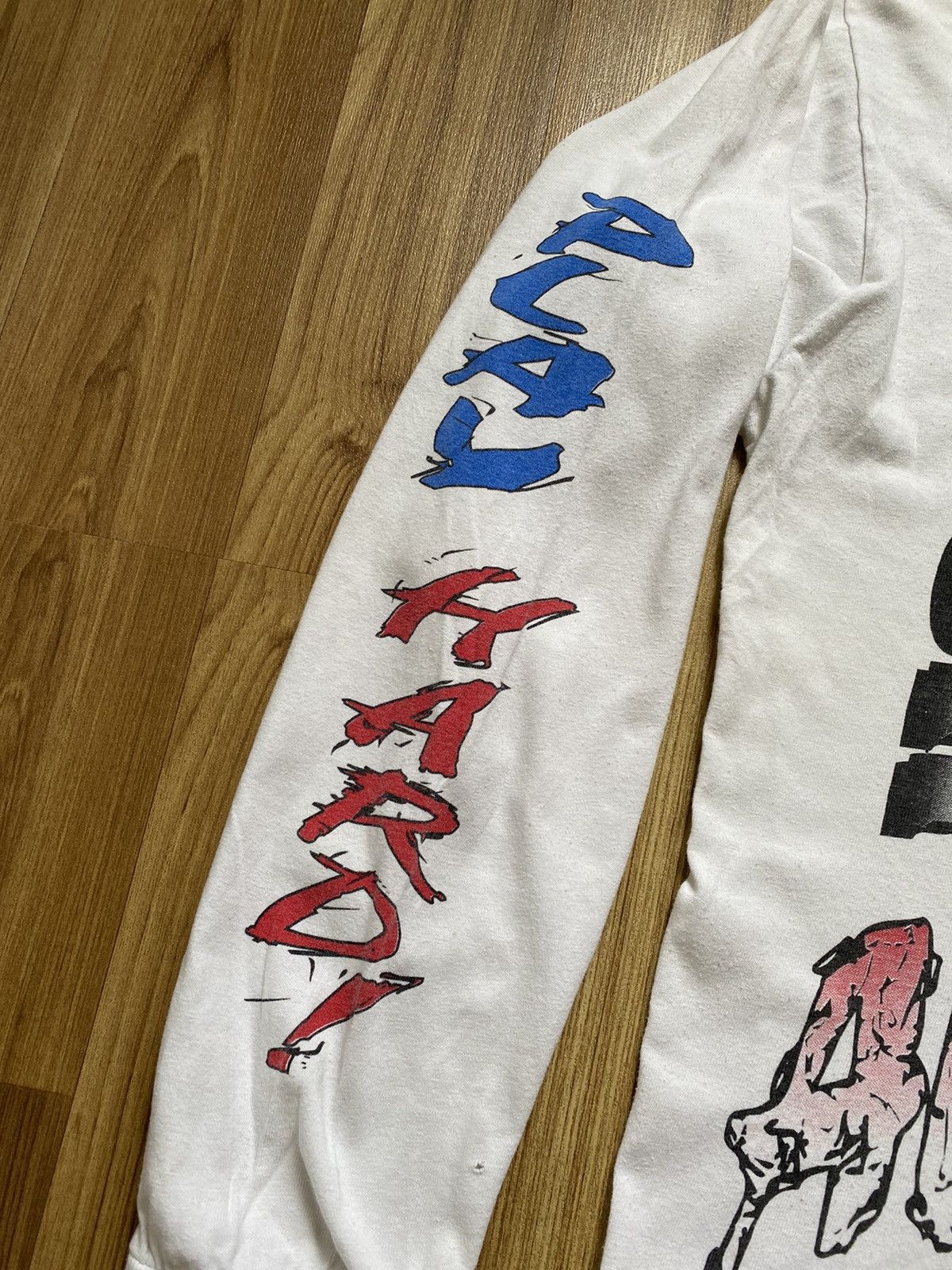 Vintage Vintage Y2K Taz 1995 Long Sleeve Marvin Daffy Duck Bunny Size US XL / EU 56 / 4 - 4 Thumbnail