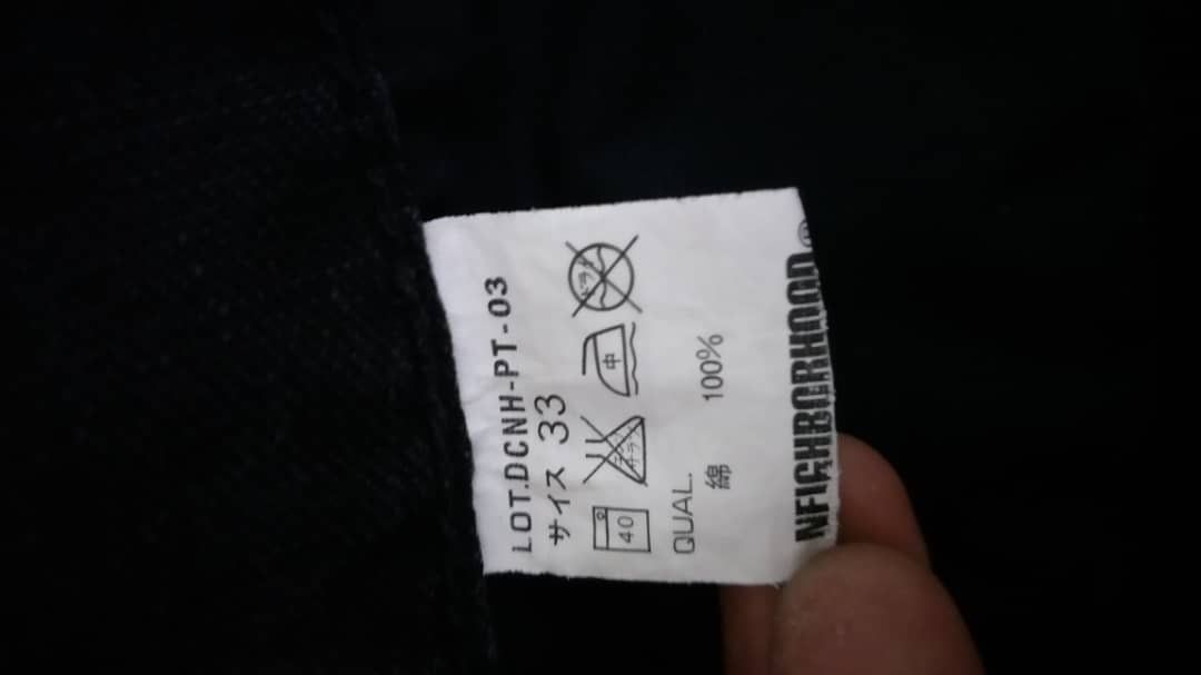 Japanese Brand × Neighborhood NEIGHBORHOOD Denim Japanese Streetwear Pants Size US 33 - 11 Thumbnail