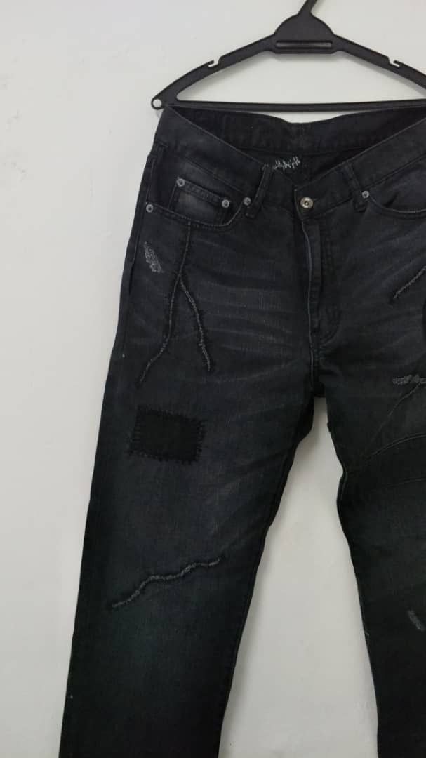 Japanese Brand × Neighborhood NEIGHBORHOOD Denim Japanese Streetwear Pants Size US 33 - 10 Thumbnail