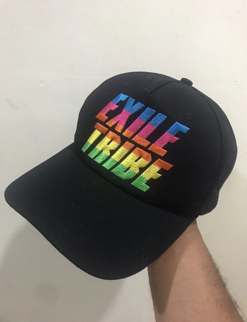 Band Tees 2014 Exile Tribe Japan Spell Out Colorful Baseball Hat Size ONE SIZE - 1 Thumbnail