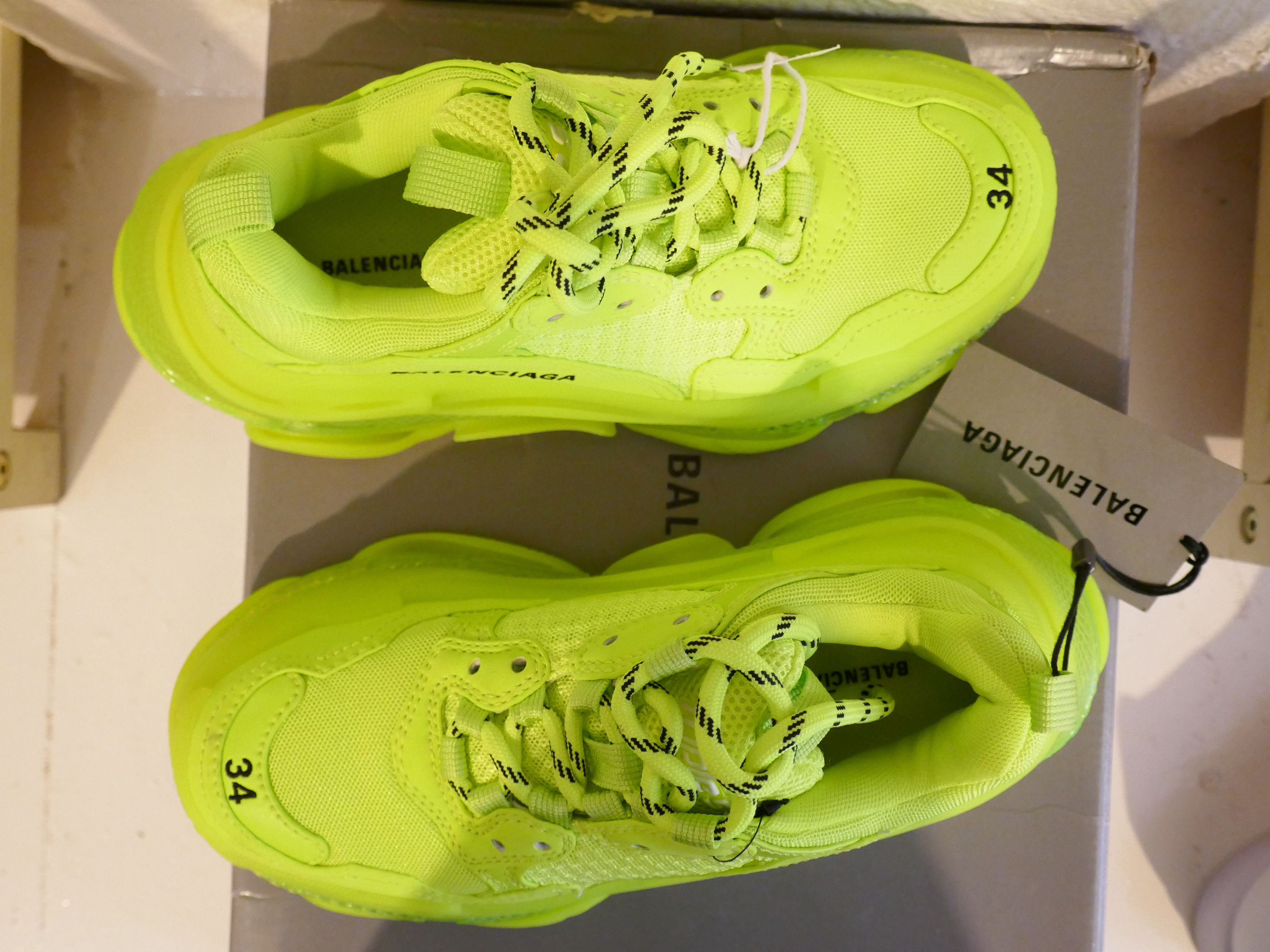 Balenciaga Triple s clear sole Size US 4 / IT 34 - 5 Thumbnail