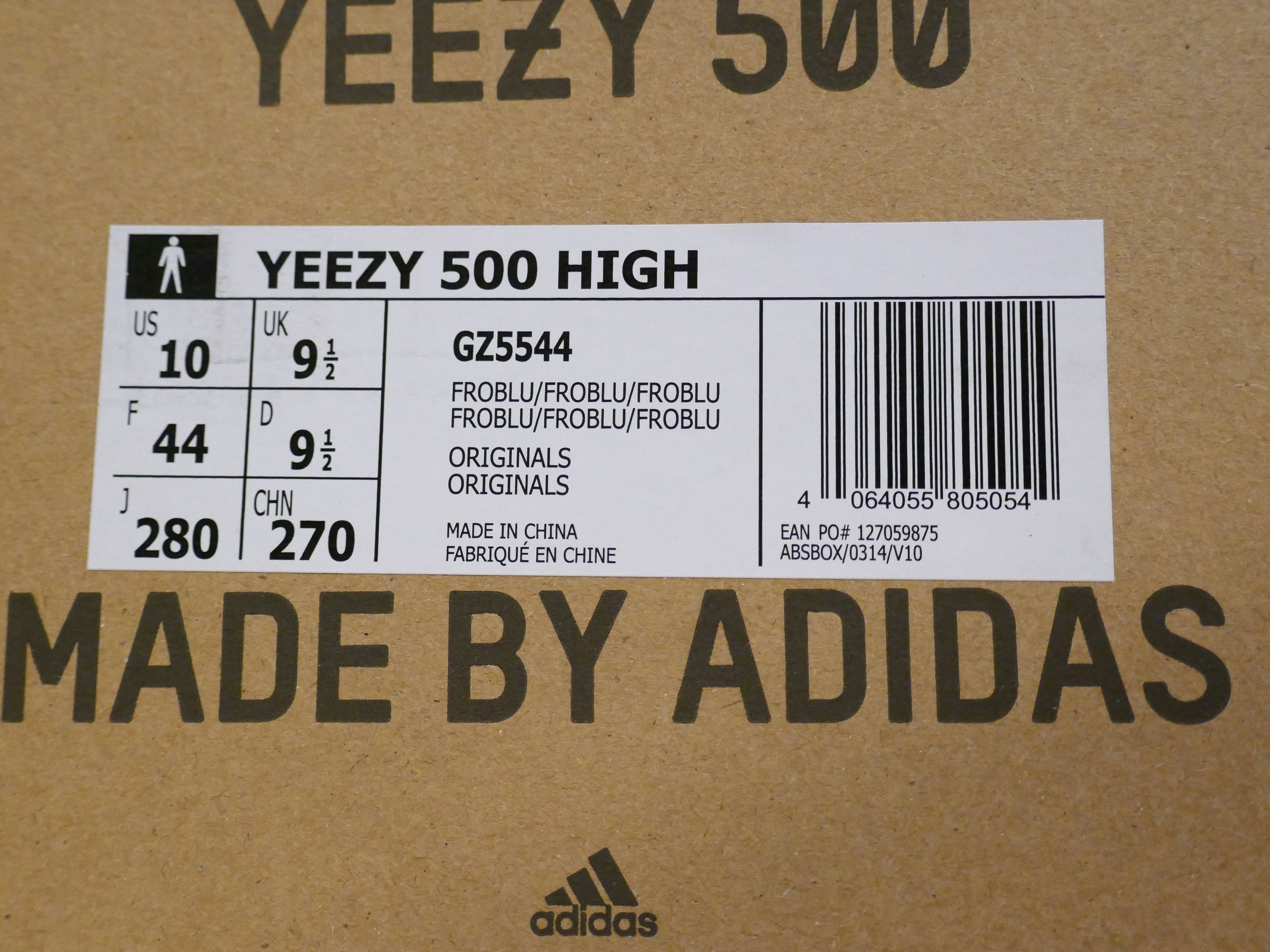 Adidas Yeezy 500 high OG Size US 10 / EU 43 - 5 Thumbnail