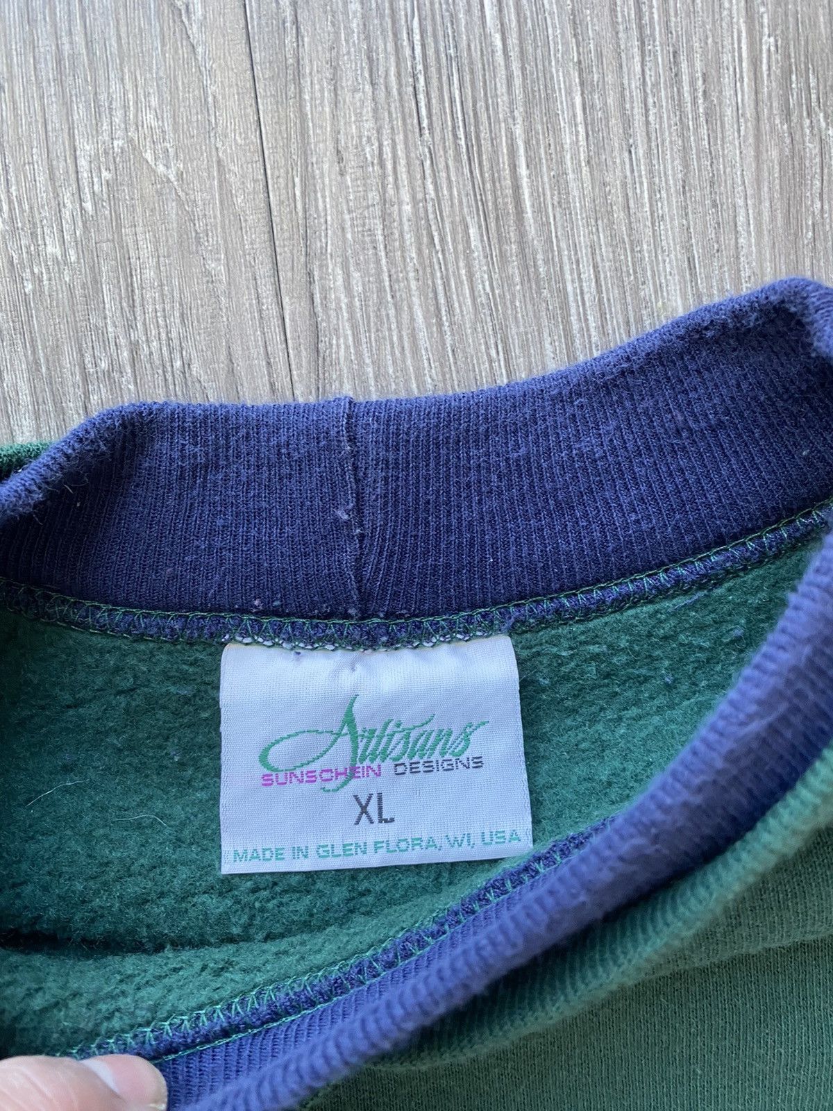 Vintage Vintage 1995 Artisans Sunschein Designs Sweatshirt 90’s Rare Size US XL / EU 56 / 4 - 7 Thumbnail