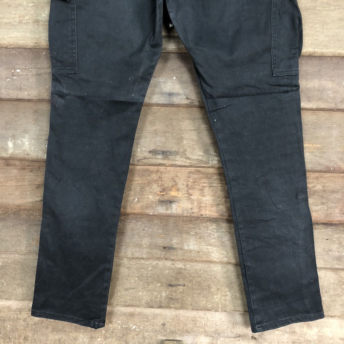 Japanese Brand DLL 5ziq Five Black utility Multipocket Cargo Pants #c701 Size US 29 - 9 Thumbnail