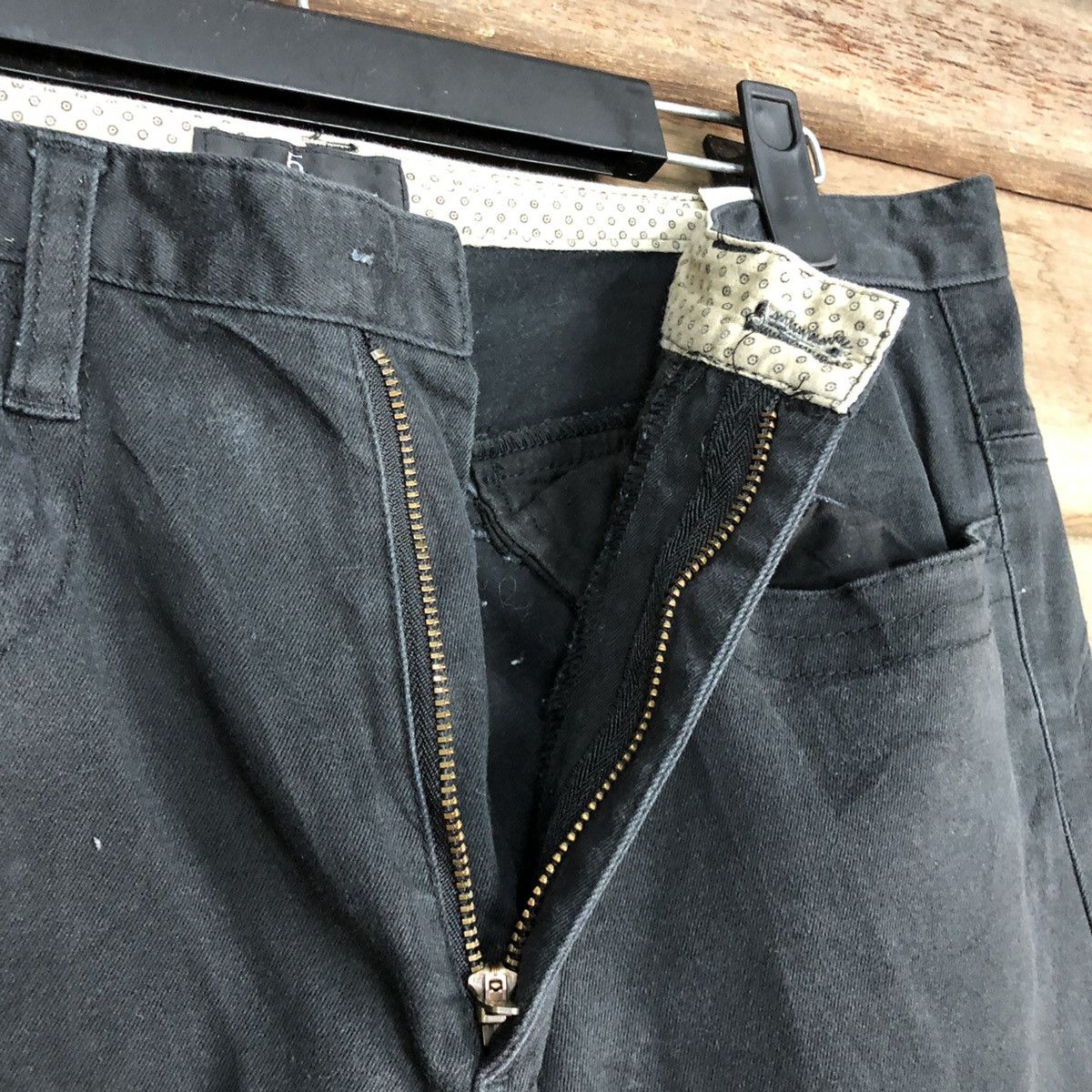 Japanese Brand DLL 5ziq Five Black utility Multipocket Cargo Pants #c701 Size US 29 - 6 Thumbnail