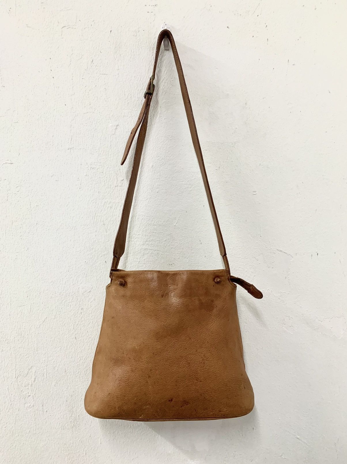 Rare Renoma Voyage Leather Shoulder Bag