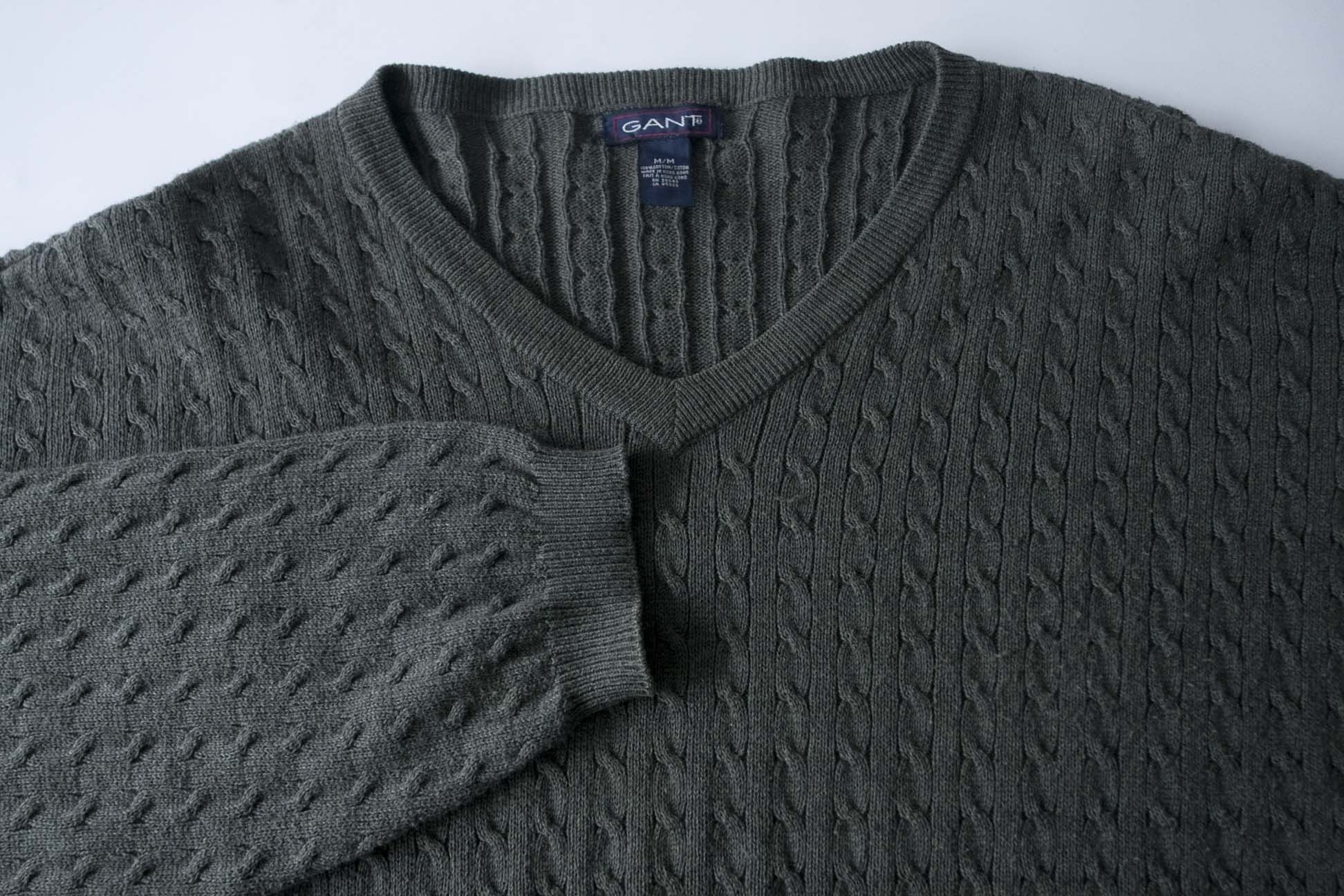 Gant Gant Sweater Cable Knit Cotton Size M Size US M / EU 48-50 / 2 - 4 Thumbnail