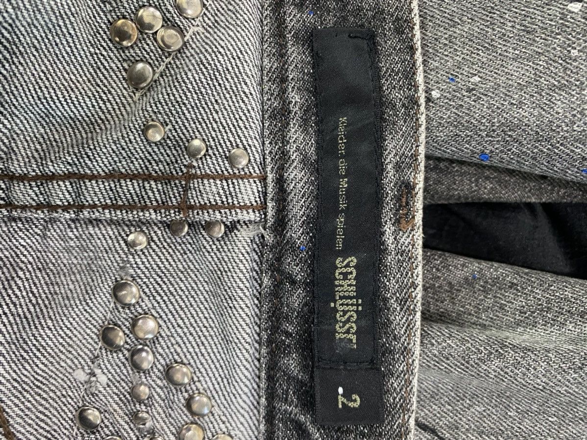 Schlussel DISTRESS DENIM SCHLUSSEL PAINTED HELMUT STYLE Size US 31 - 9 Thumbnail