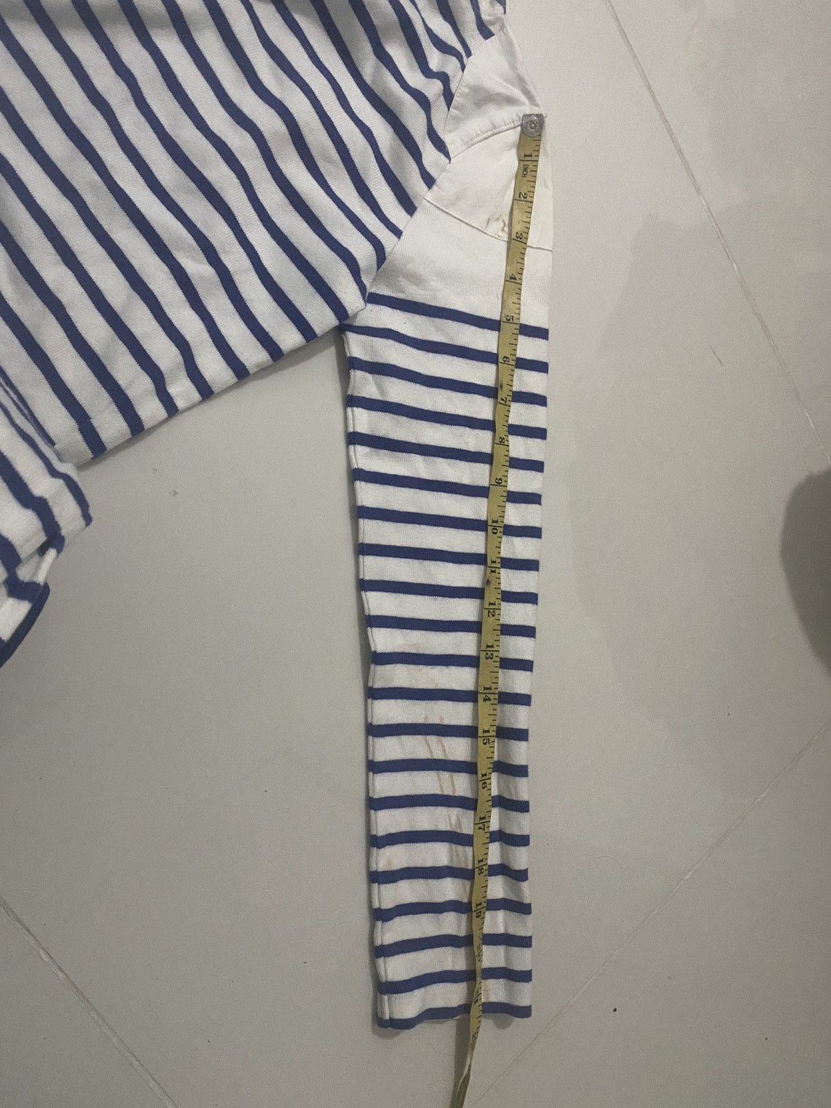 Nigel Cabourn NIGEL CABOURN BORDER BASQUE SHIRT Size US S / EU 44-46 / 1 - 10 Thumbnail