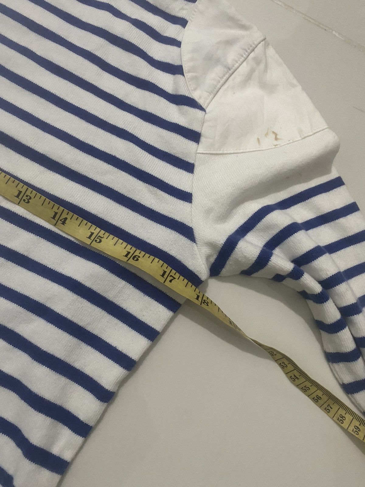 Nigel Cabourn NIGEL CABOURN BORDER BASQUE SHIRT Size US S / EU 44-46 / 1 - 13 Thumbnail