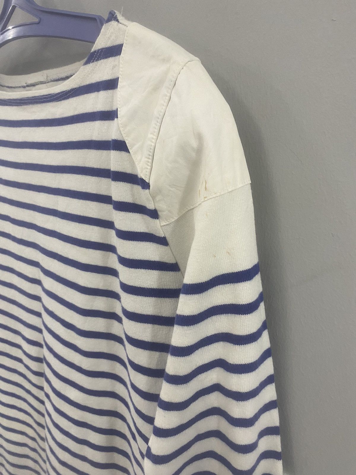 Nigel Cabourn NIGEL CABOURN BORDER BASQUE SHIRT Size US S / EU 44-46 / 1 - 7 Thumbnail