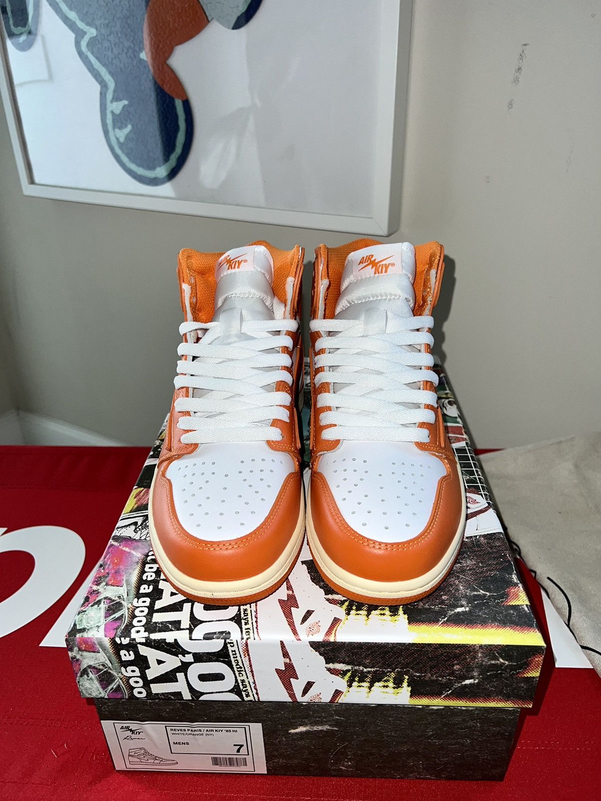 Reves Paris Reves Paris x Air KIY 85 High NY Size US 7 / EU 40 - 6 Thumbnail