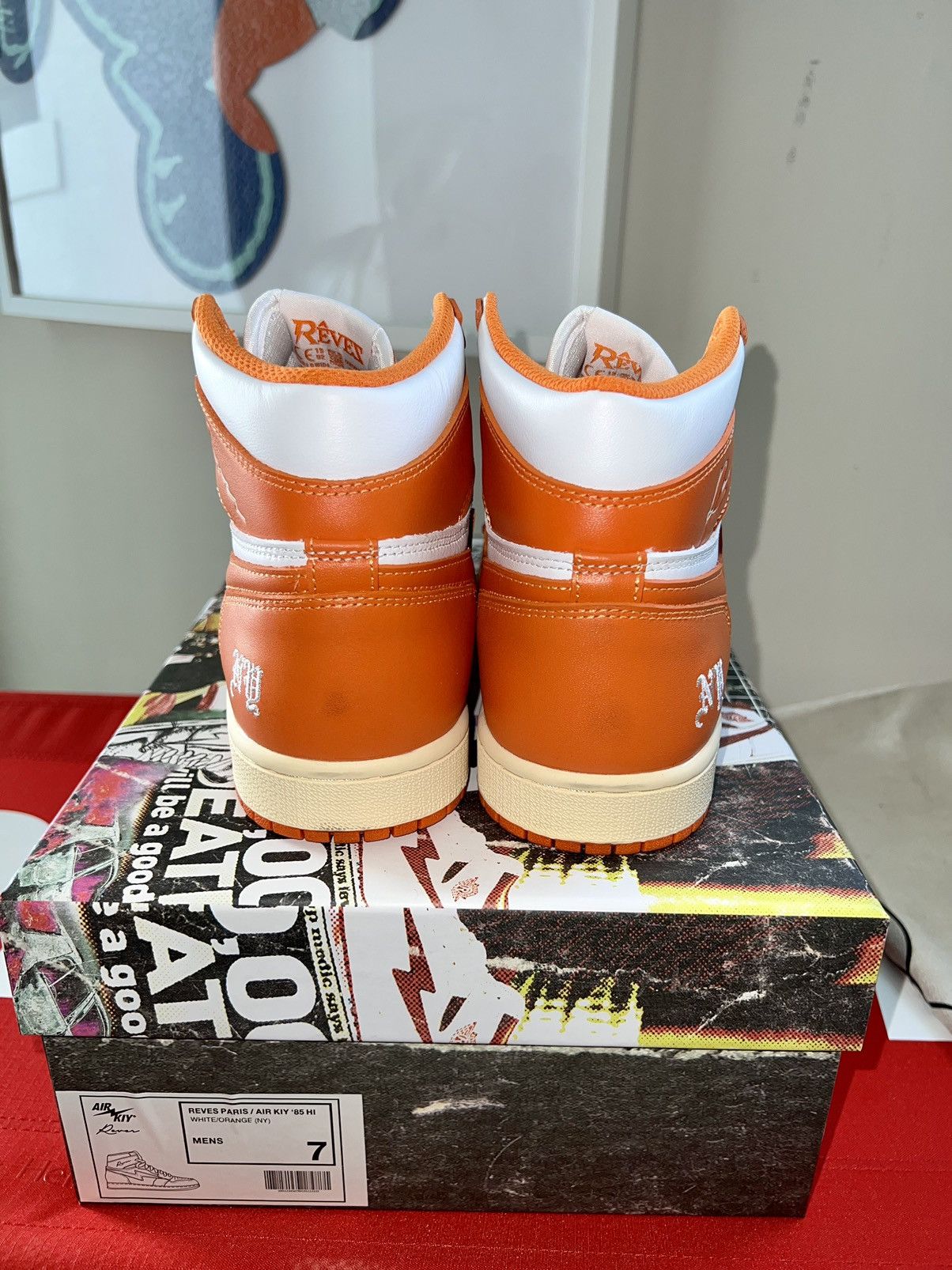 Reves Paris Reves Paris x Air KIY 85 High NY Size US 7 / EU 40 - 5 Thumbnail