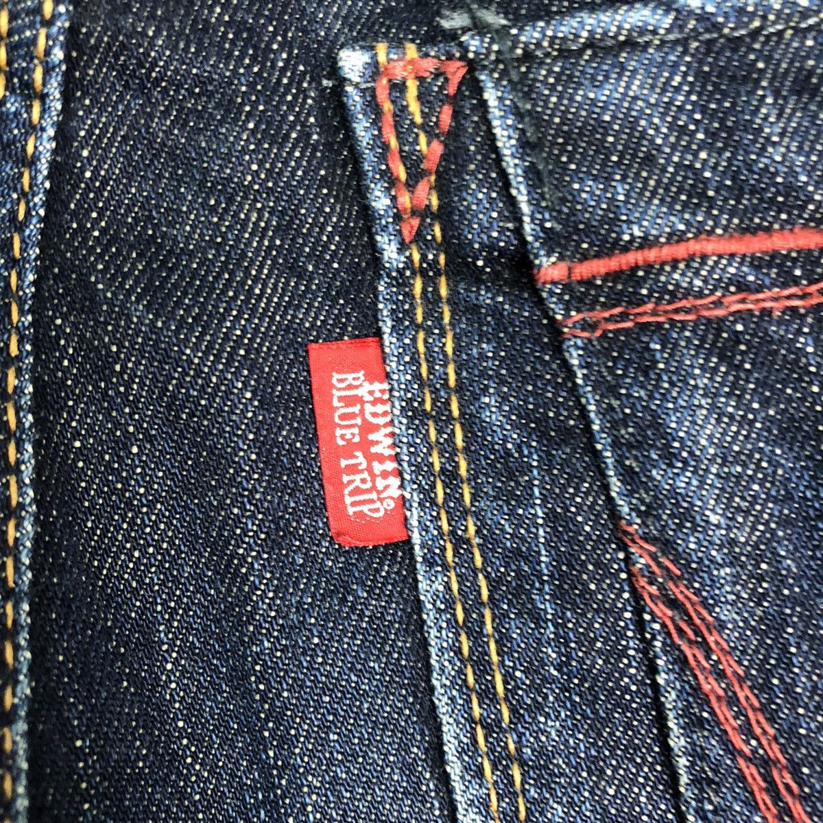 Edwin DLL Edwin Blue Trip Dark Blue Denim Jeans Pants #c300 Size US 30 / EU 46 - 9 Thumbnail